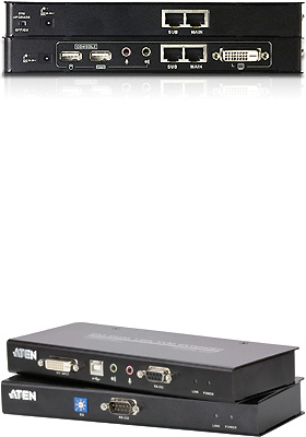 DVI KVM Extenders over CATx