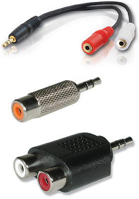 3.5mm Stereo Audio Adapters