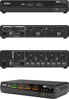 5K Secure Dual-Screen Universal KVM Switches 5K Secure Dual-Screen Universal KVM Switches