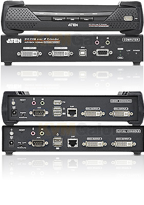 Dual-DVI (and VGA) KVM over IP