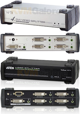 DVI Video Splitters w/ Audio