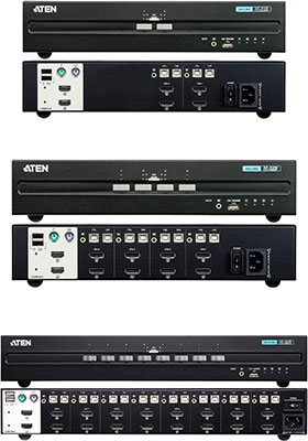 Secure (PPs 3.0) Dual-Screen DisplayPort KVM Switches Secure (PPs 3.0) Dual-Screen DisplayPort KVM Switches