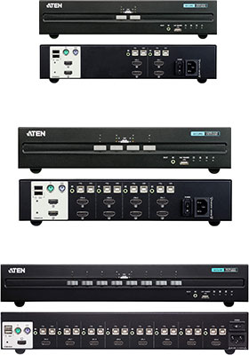 Secure (PPs 3.0) Dual-Display HDMI KVM Switches
