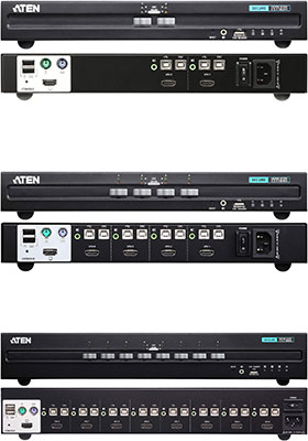 Secure (PPs 4.0) HDMI KVM Switches