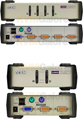 USB-PS/2 KVM Switches w/ Cables