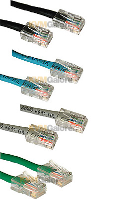 CAT-5e Non-Booted UTP Patch Cables