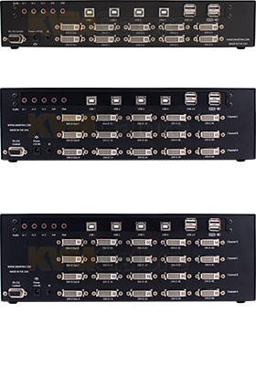 DVN Dual-Link Multi-Screen KVM Switches DVN Dual-Link Multi-Screen KVM Switches