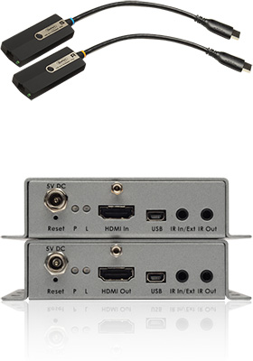 HDMI Extenders over Fiber-Optic