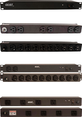 Basic Standard Rack-Mount PDUs, 15A