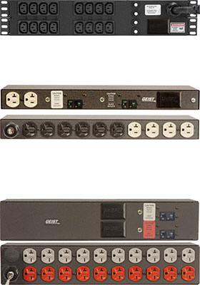 Basic Standard Rack-Mount PDUs, 30A