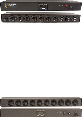 Metered Standard Rack-Mount PDUs, 15A Metered Standard Rack-Mount PDUs, 15A