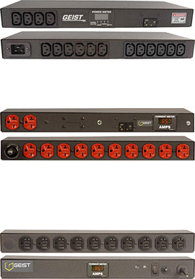 Metered Standard Rack-Mount PDUs, 20A Metered Standard Rack-Mount PDUs, 20A
