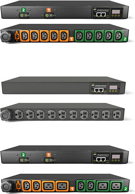Network-Monitored Rack-Mount PDUs