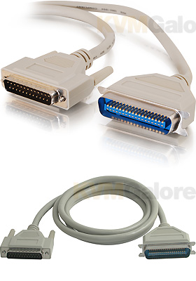 IEEE-1284 DB25 to Centronics 36 Parallel Printer Cables IEEE-1284 DB25 to Centronics 36 Parallel Printer Cables