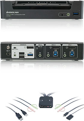 USB-C/DisplayPort Hybrid KVMP Switches USB-C/DisplayPort Hybrid KVMP Switches