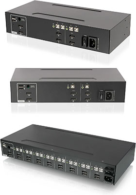 Universal, Dual-View Secure KVM Switches Universal, Dual-View Secure KVM Switches
