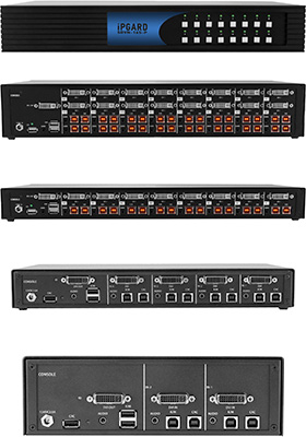 Secure (PPs 3.0) DVI-I KVM Switches