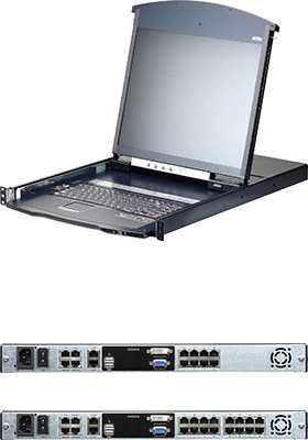 Dual Rail LCD KVM over IP Switches Dual Rail LCD KVM over IP Switches