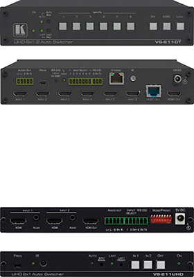 4K/Ultra-HD HDMI Auto Switchers