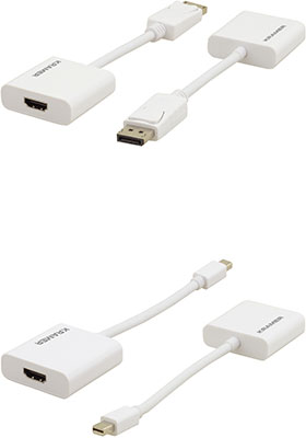 DisplayPort to HDMI Active Adapters