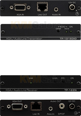 VGA+Audio Extenders