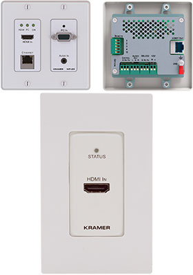 HDBaseT Wall-Plate Extenders