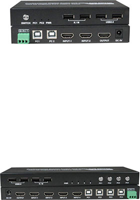 UNIMUX 4K HDMI-USB KVM Switches