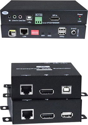 4K DisplayPort KVM Extenders