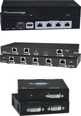 Vopex HDMI/DVI Splitters Vopex HDMI/DVI Splitters