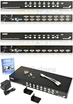 VGA-USB-PS/2 KVM Switches