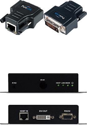DVI over HDBaseT Extenders DVI over HDBaseT Extenders