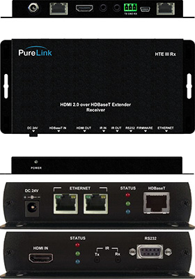 HDMI over HDBaseT Extenders