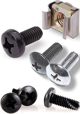 Rack-Mounting Screws Rack-Mounting Screws