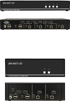 DisplayPort KVM switches w/ MST