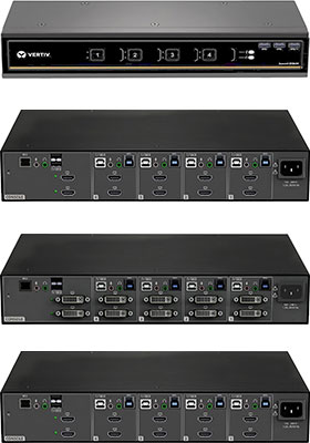 SV300 Dual-Monitor KVM Switches