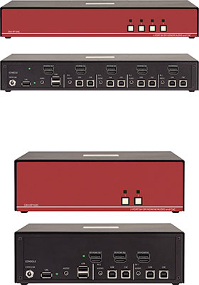 Secure HDMI/DisplayPort KVM Switches Secure HDMI/DisplayPort KVM Switches