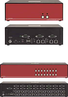 Secure DVI-I KVM Switches