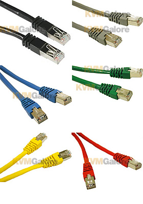 Shielded CAT-5e Molded Patch Cables