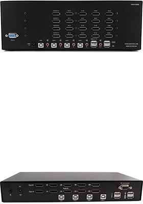 Multi-Video DisplayPort KVM Switches Multi-Video DisplayPort KVM Switches
