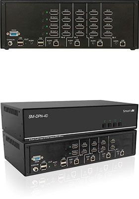 DisplayPort Multi-Video KVM Switches