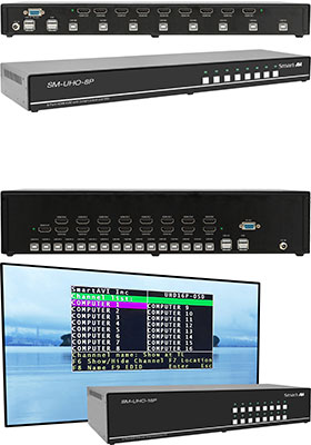 HDMI KVM Switches w/ OSD