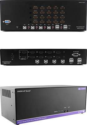 Multi-Video HDMI KVM Switches