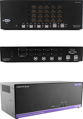 HDMI Multi-Screen KVM Switches