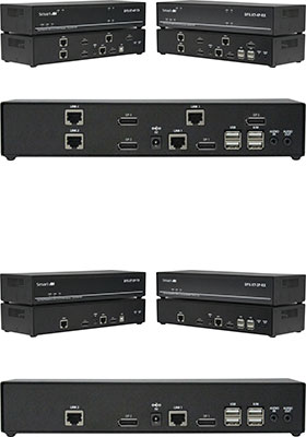 Multi-Screen DisplayPort KVM Extenders