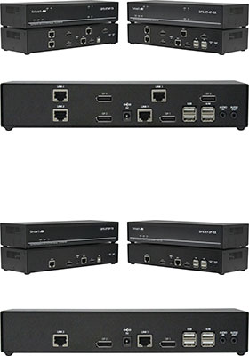 Multi-Screen DisplayPort KVM Extenders Multi-Screen DisplayPort KVM Extenders