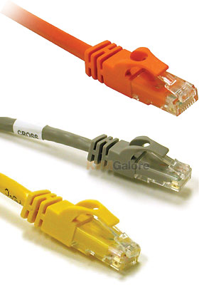Snagless 550MHz CAT-6 Crossover Cables
