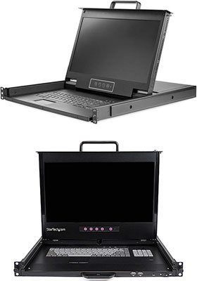 Full HD Single-Port KVM LCD Consoles