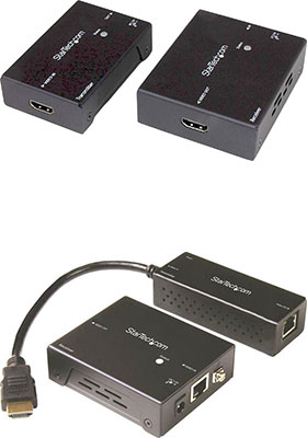 HDMI over CATx HDBaseT Extenders