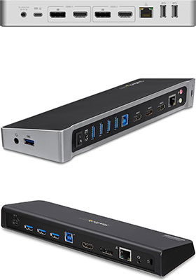 USB 3.0 Docking Stations w/ 4K Support