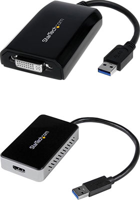 USB Type-A Video Adapters